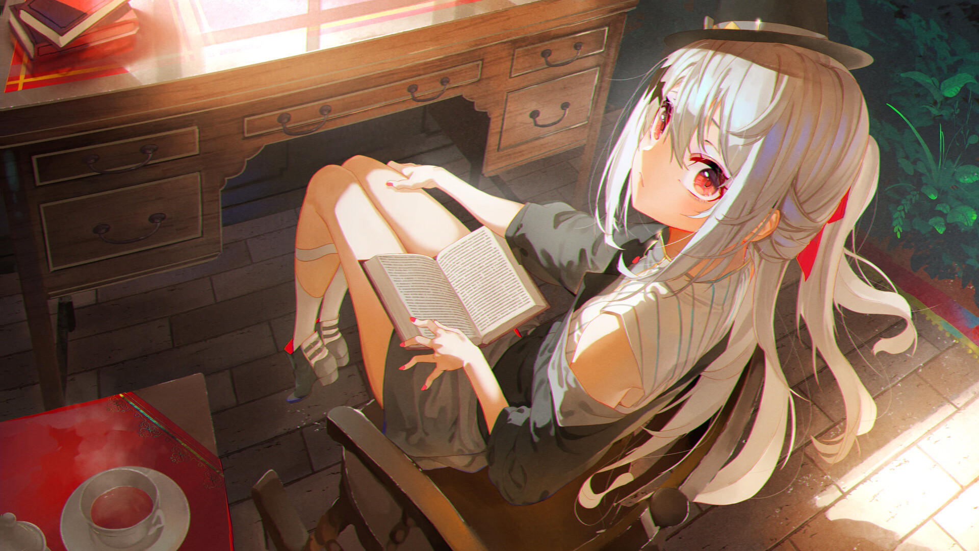 光影的成熟使用能让人物插画作品变得赏心悦目!不信来看这组作品