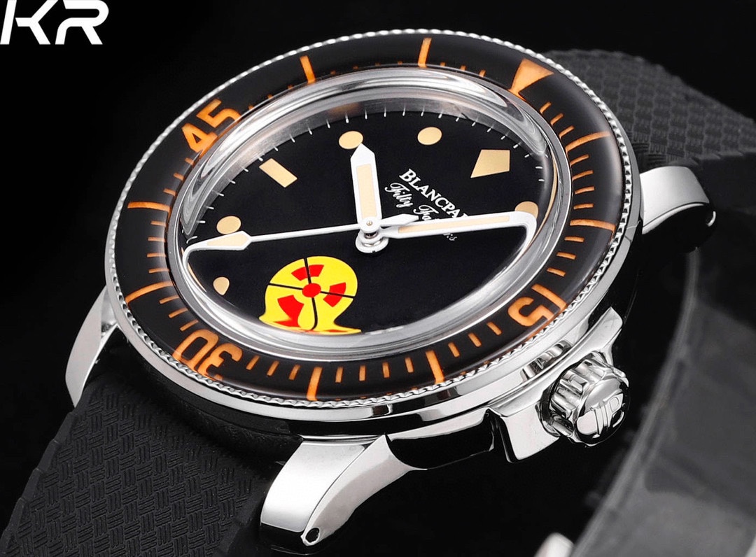 颜值巅峰的五十寻 梭子鱼 腕表