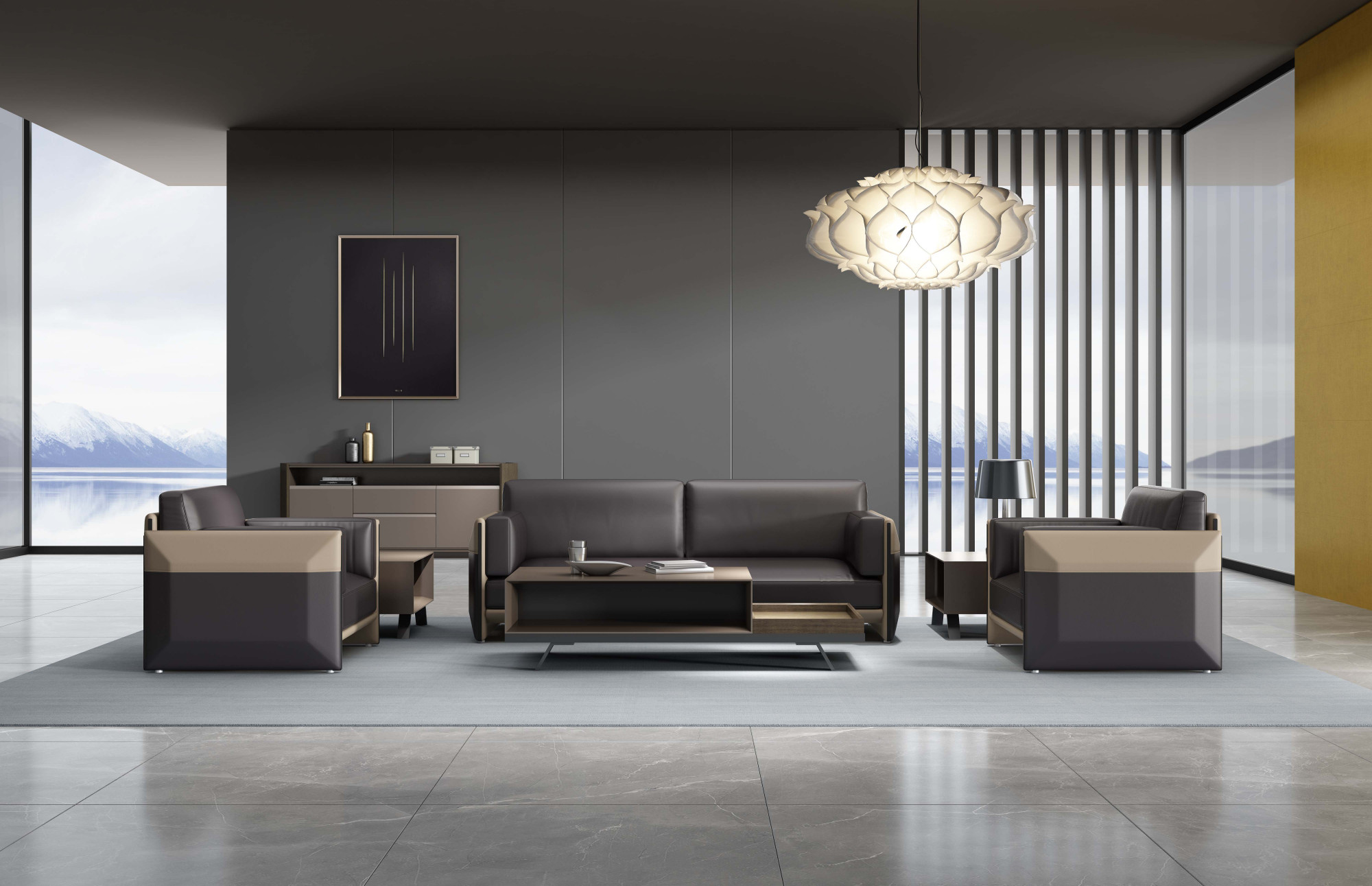 办公家具之办公沙发