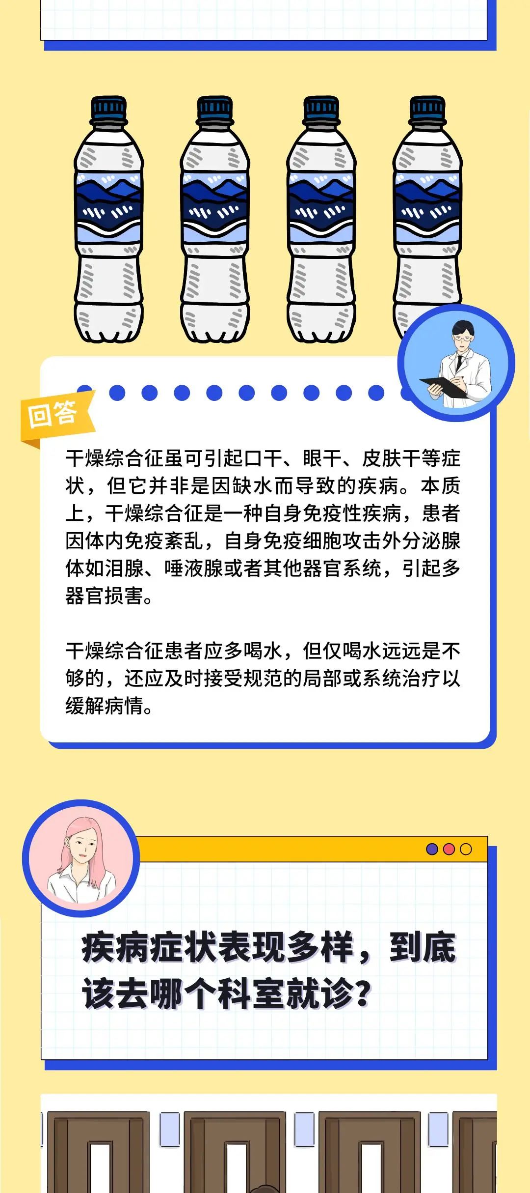 干燥综合征认知几大误区,您中招了吗?
