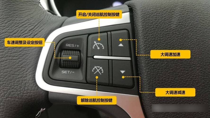 宝马定速巡航按键使用方法