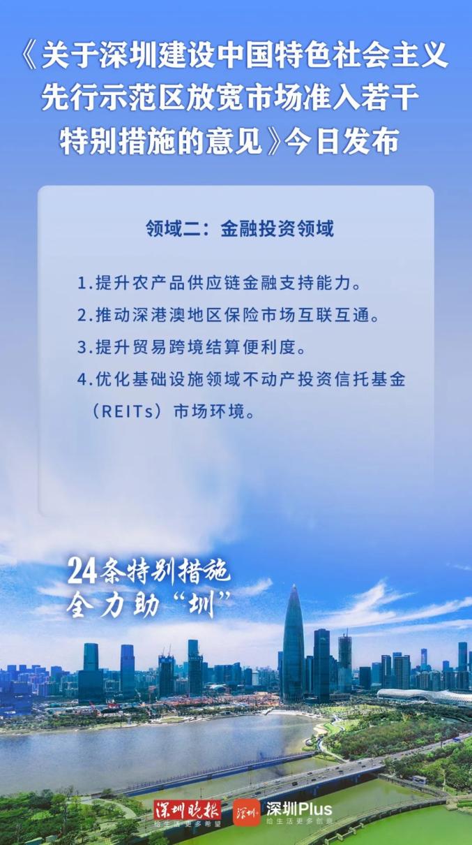 重磅!国家发展改革委 商务部发布深圳放宽市场准入若干特别措施