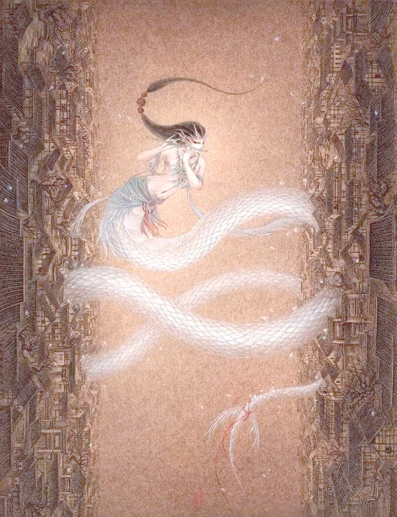 国风画师杉泽:一笔画出群鬼神,传承华夏神话之美