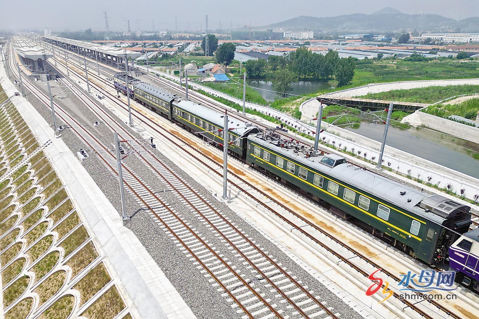 莱荣高铁"试跑"莱阳南站和海阳站年底前有望"迎客来"