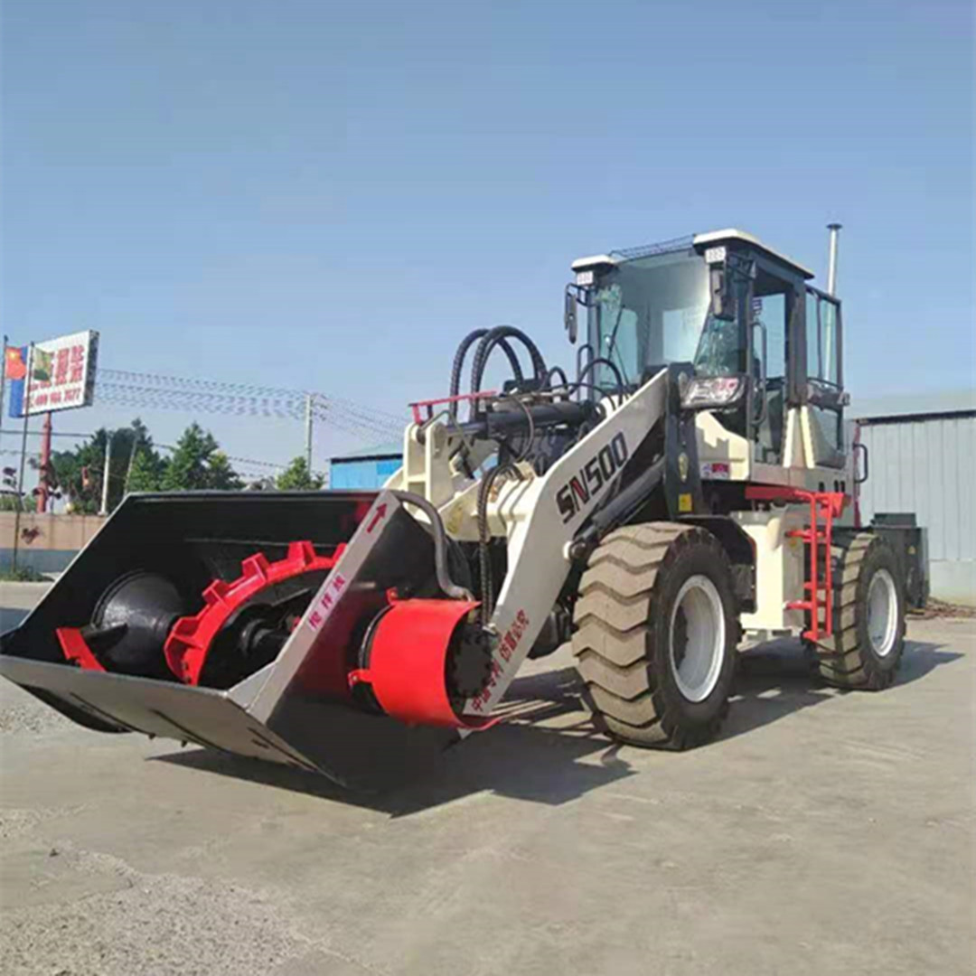 搅拌斗装载机-搅拌斗-搅拌装载机厂家-伸缩臂装载机-三能搅装铲车