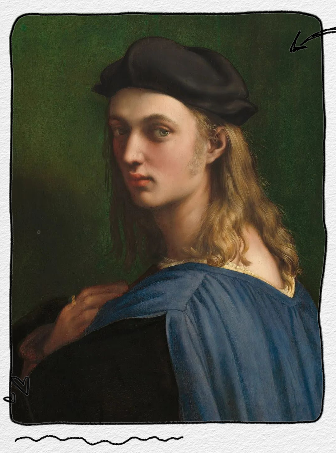 探索拉斐尔的23岁自画像与艺术巅峰的秘密