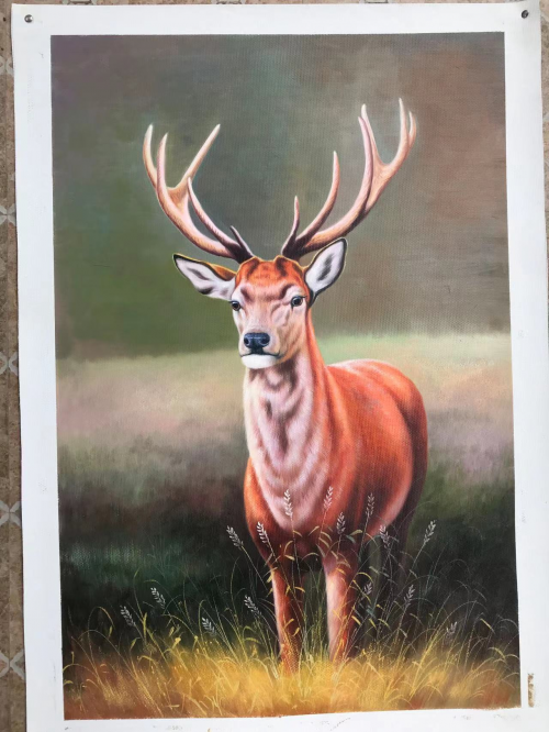 油画家二郎作品展开幕