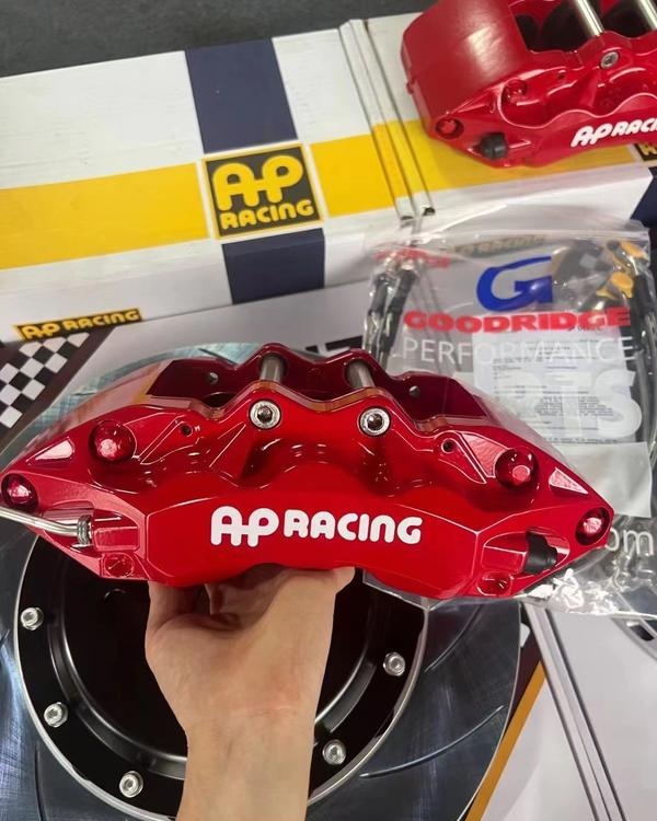 (宝马ix3刹车改装)ap9040大六活塞卡钳,颜值制动并存