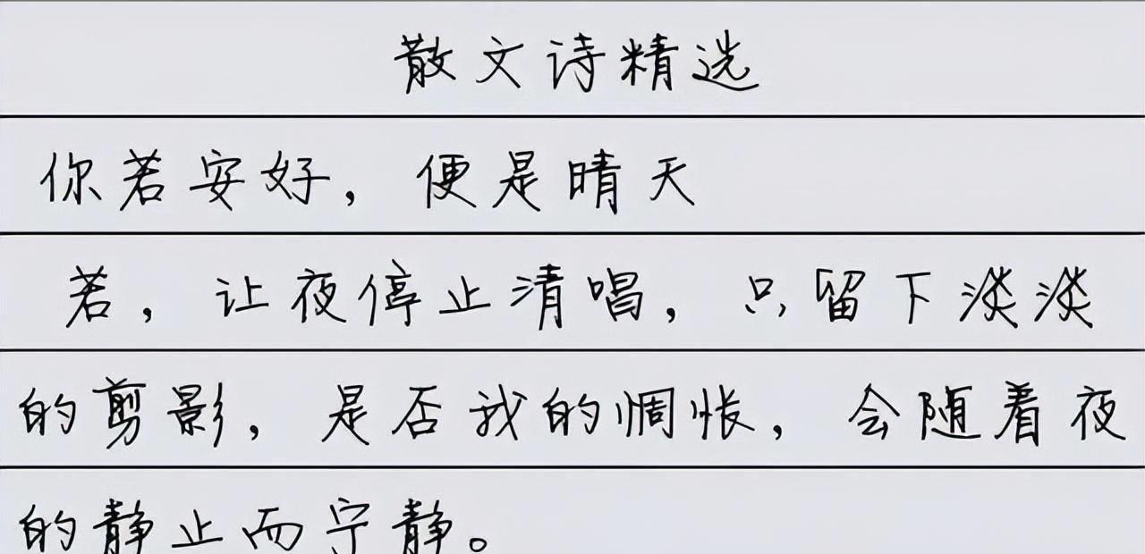 徐静蕾:一脸严肃的硬笔字迹,惊艳全网!