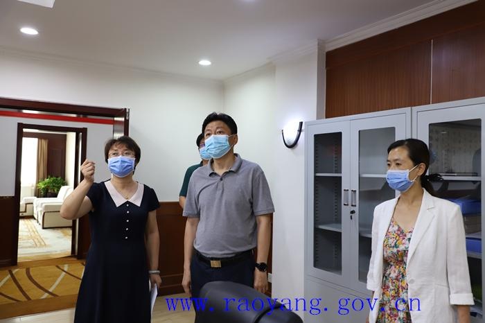 县委书记张双翼调研疫情防控和防汛工作