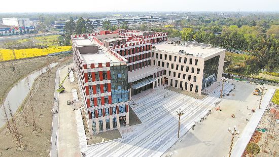 四川传媒学院新校区图片