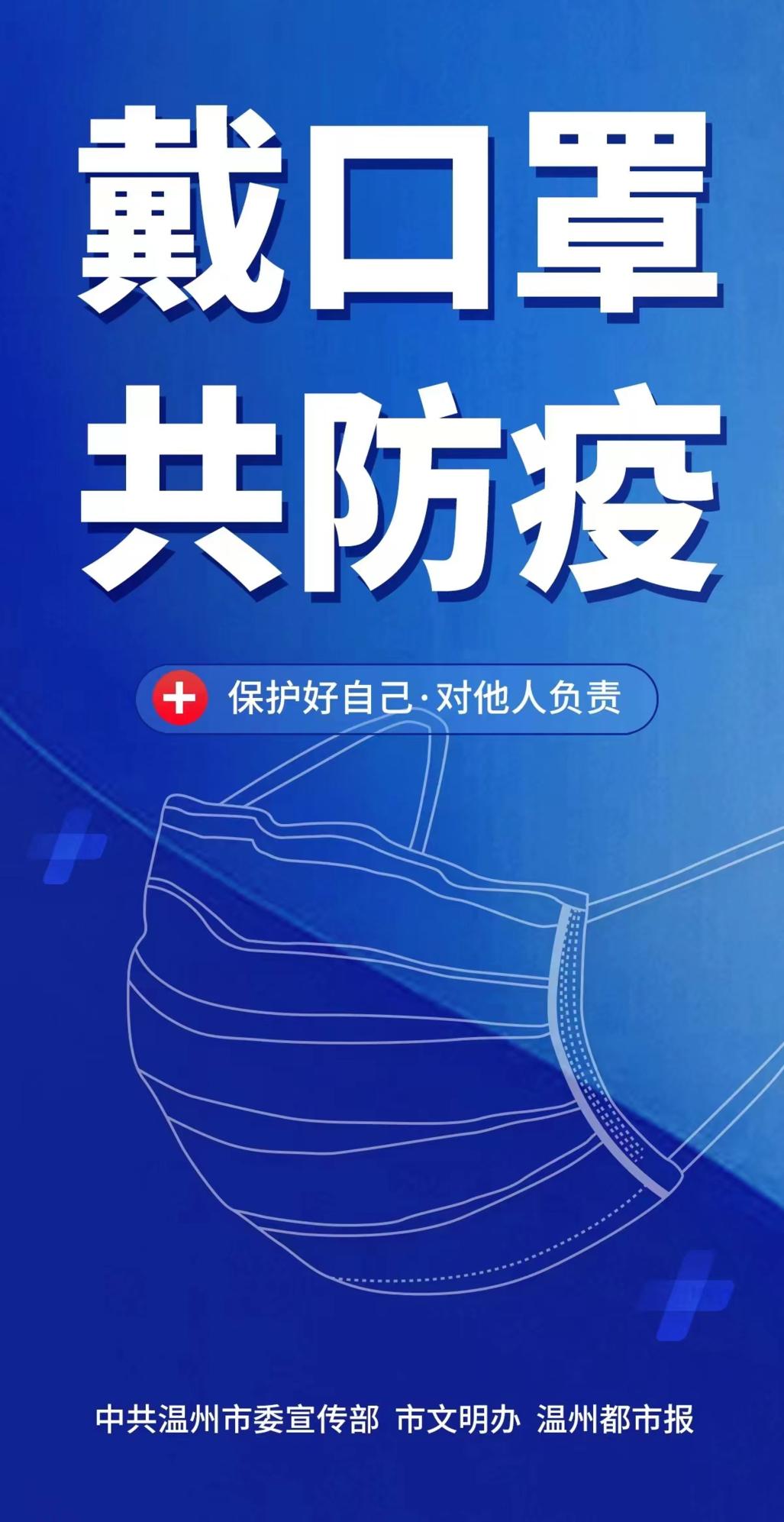 重要提醒说三遍!戴口罩,戴口罩,戴口罩!