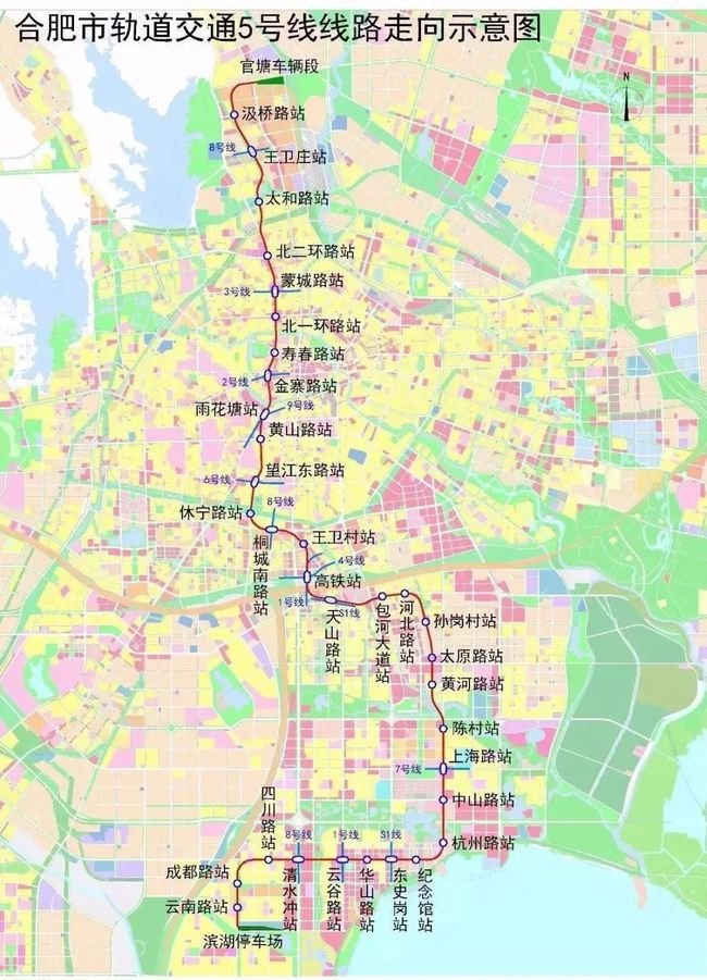 合肥地铁9号线走向图图片