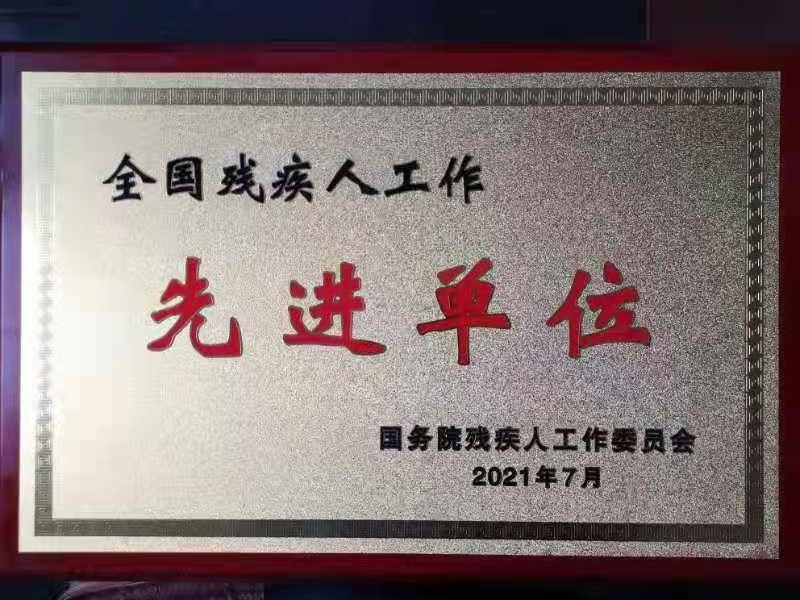 "全国残疾人工作先进集体",泰山区再添国字号奖牌