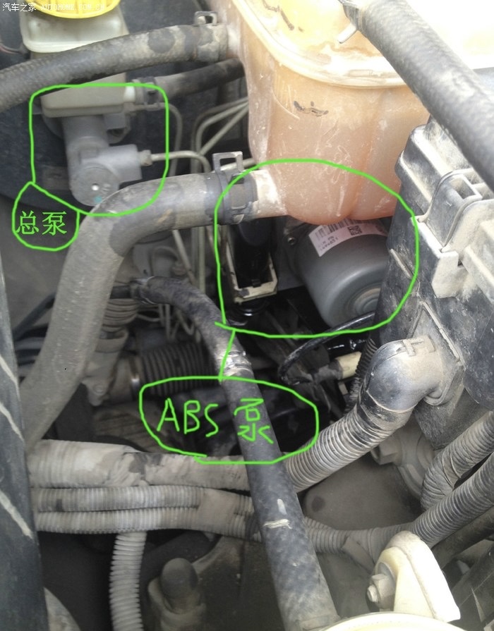 更换abs泵先排气还是先匹配