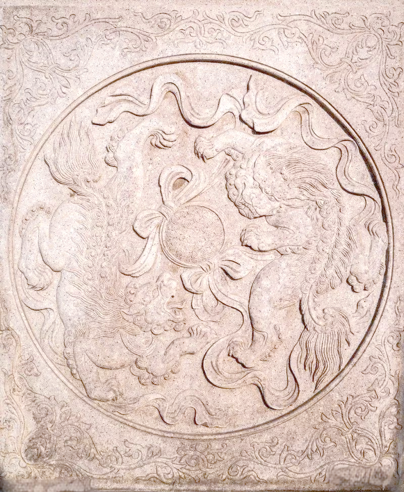 狮子滚绣球吉祥图案的深厚文化寓意