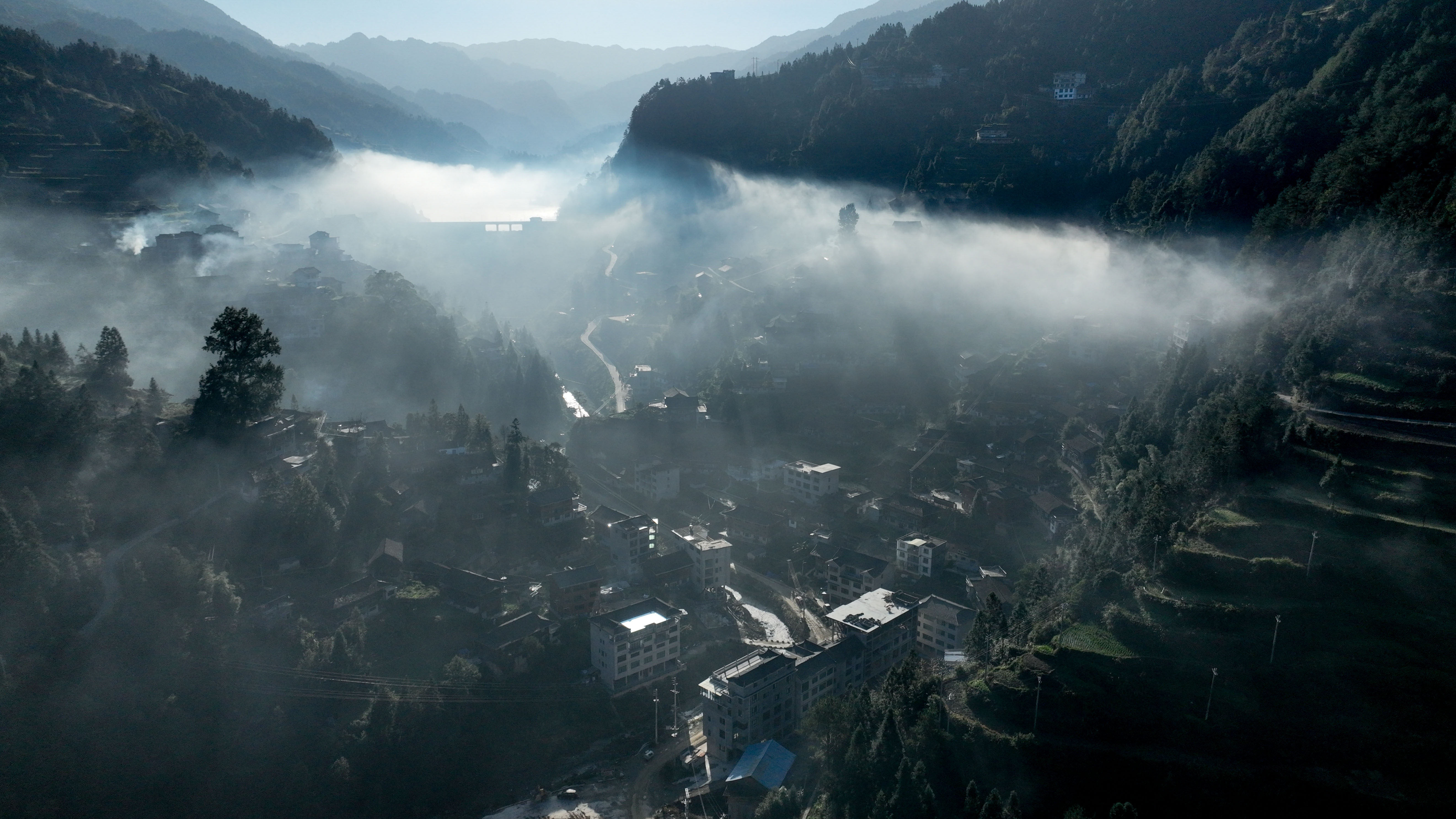 (社会)雷公山初冬景色美