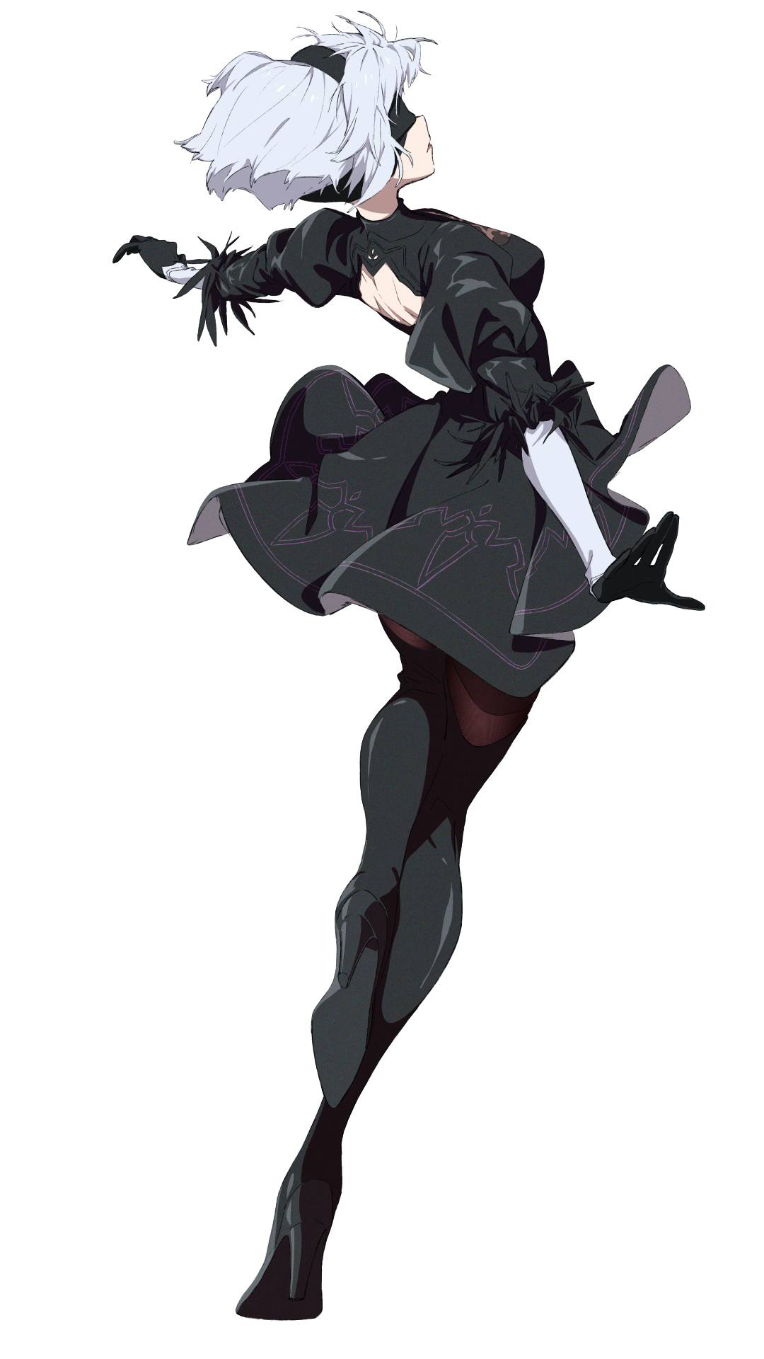 一月新番:尼尔·机械纪元,2b小姐姐好飒!