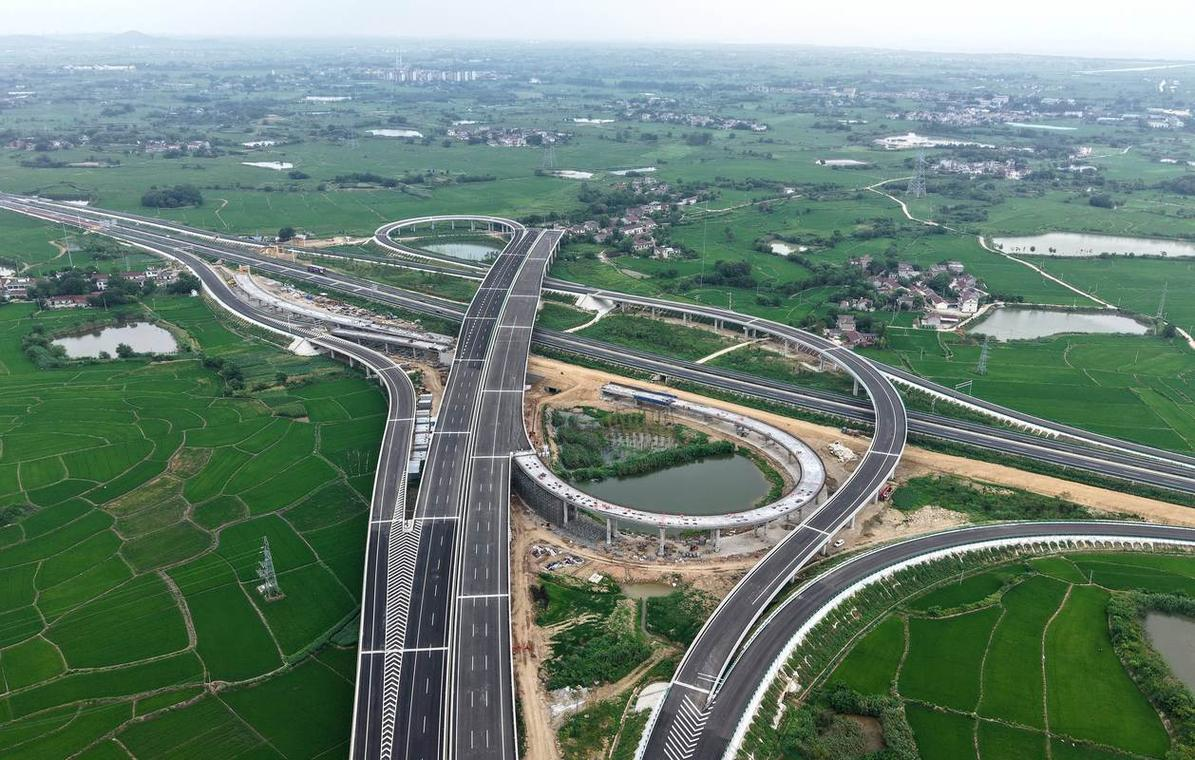 杭埠河特大桥开钻:连接长三角与中原的新通道