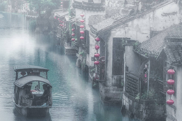 江南烟雨的唯美诗词