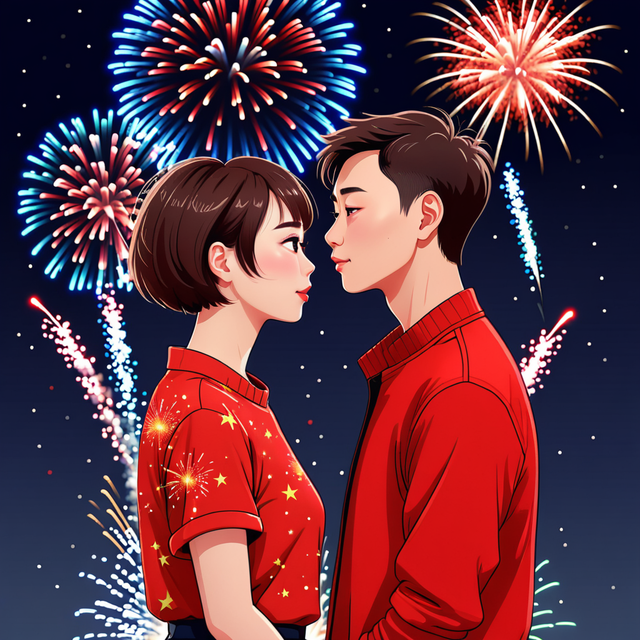 跨年头像|2024情侣头像——换上爱情的样子