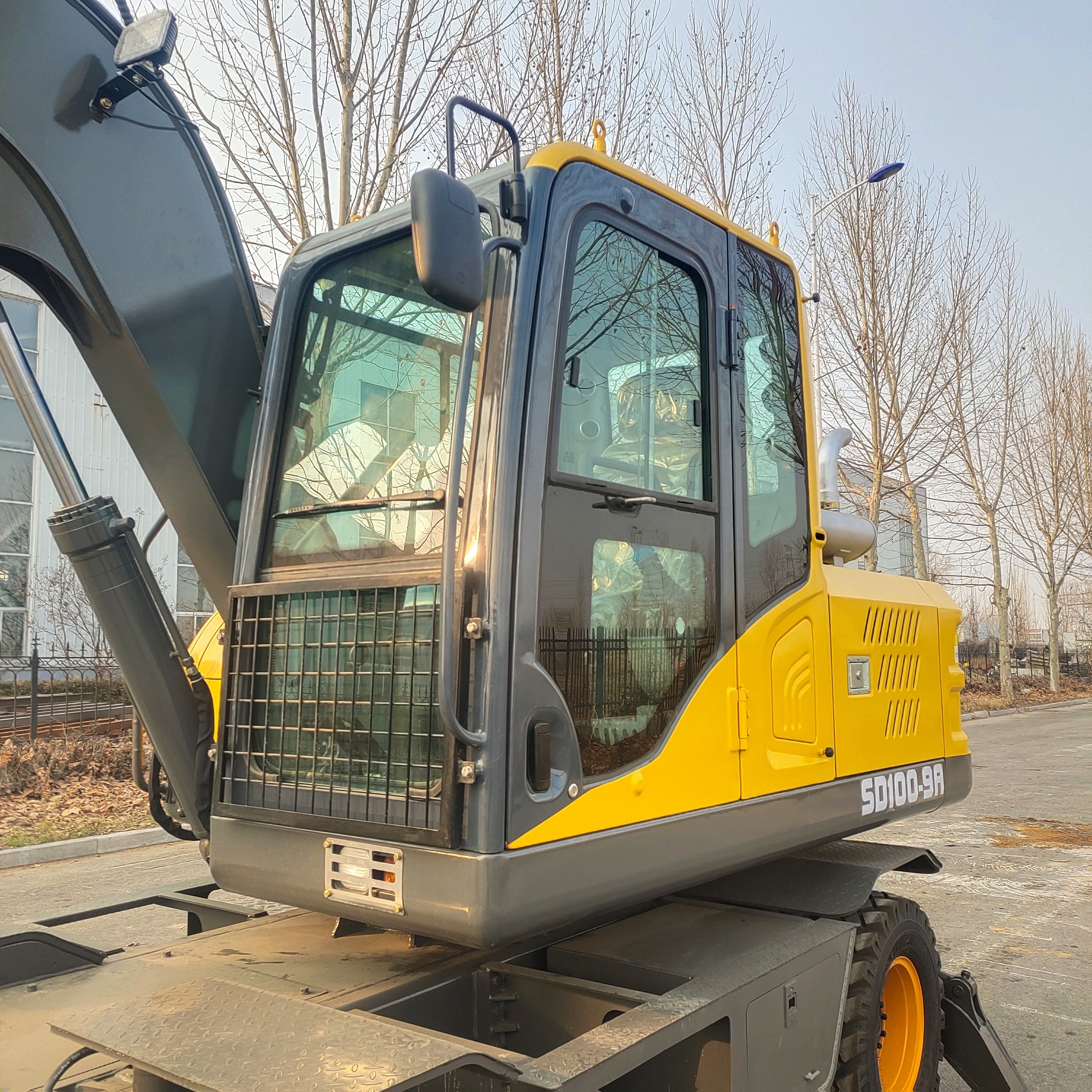 100型抓木机 轮式挖掘机 100型轮式抓木机 加长臂抓甘蔗抓秸秆