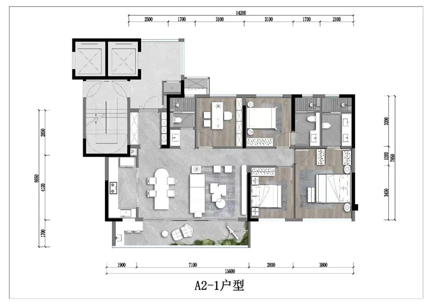 中建壹品金沙公馆总价约412万起!