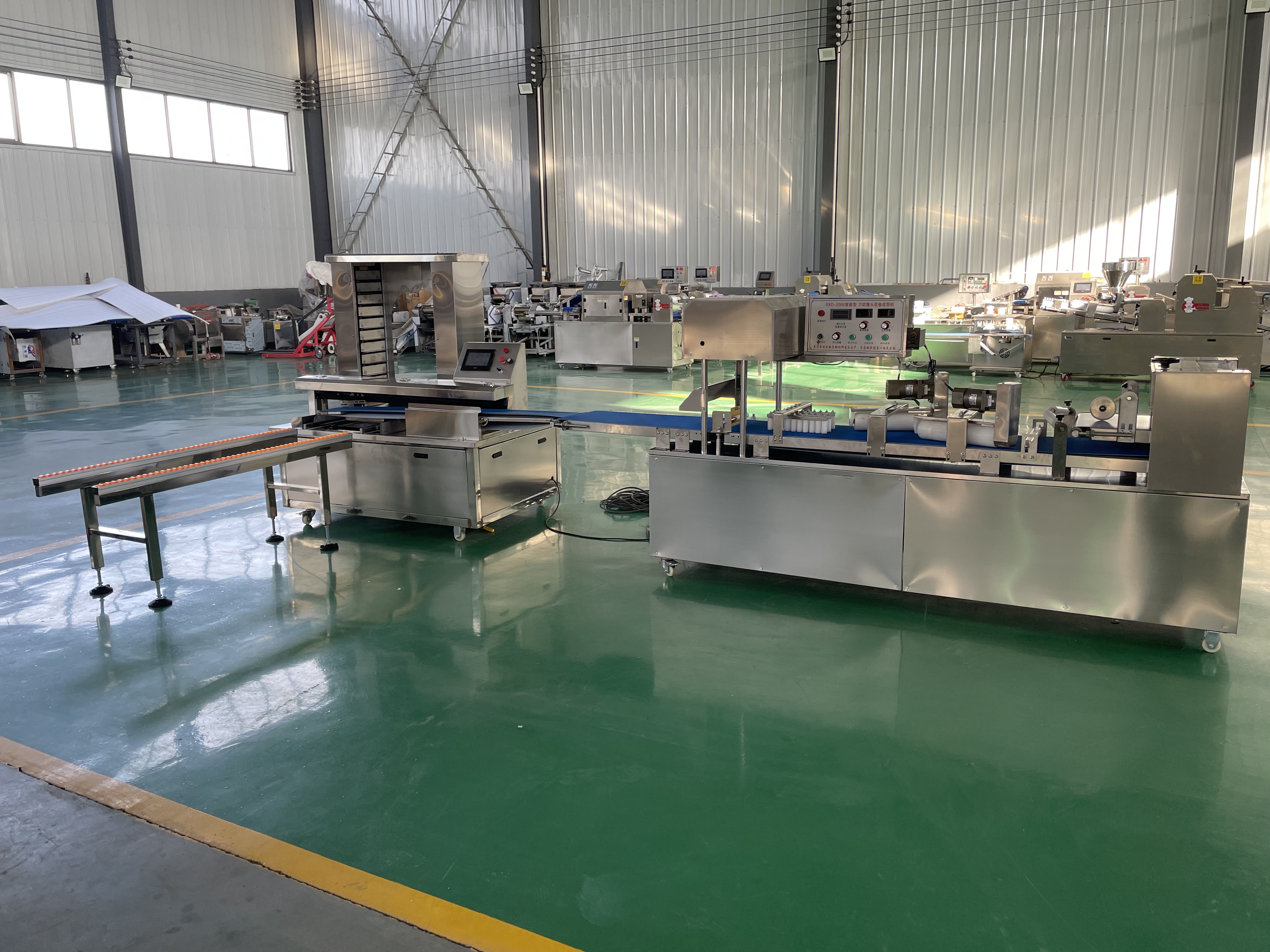 馒头机生产线一体化设备