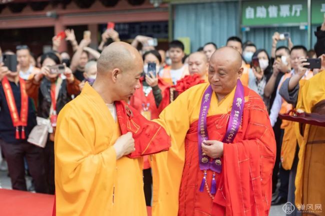 千年古刹南华禅寺举行法广法师晋院升座庆典