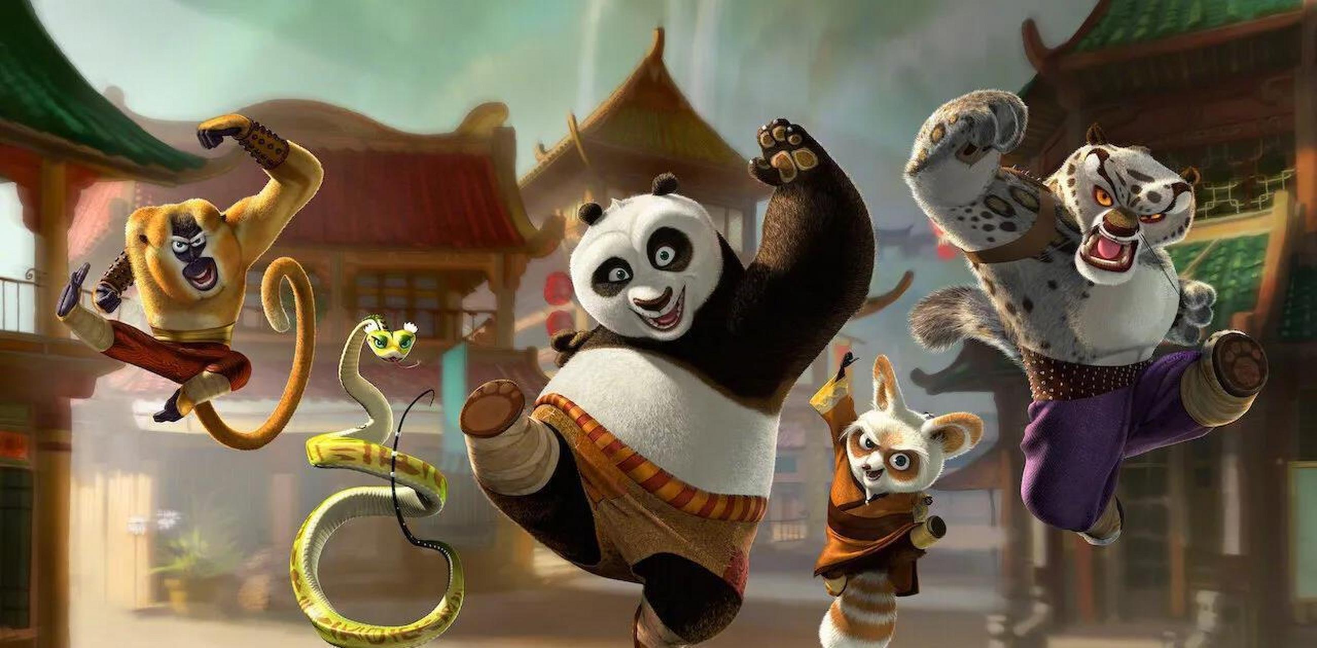 趁着旅美大熊猫丫丫回国的热度,电影《功夫熊猫4》定档了!