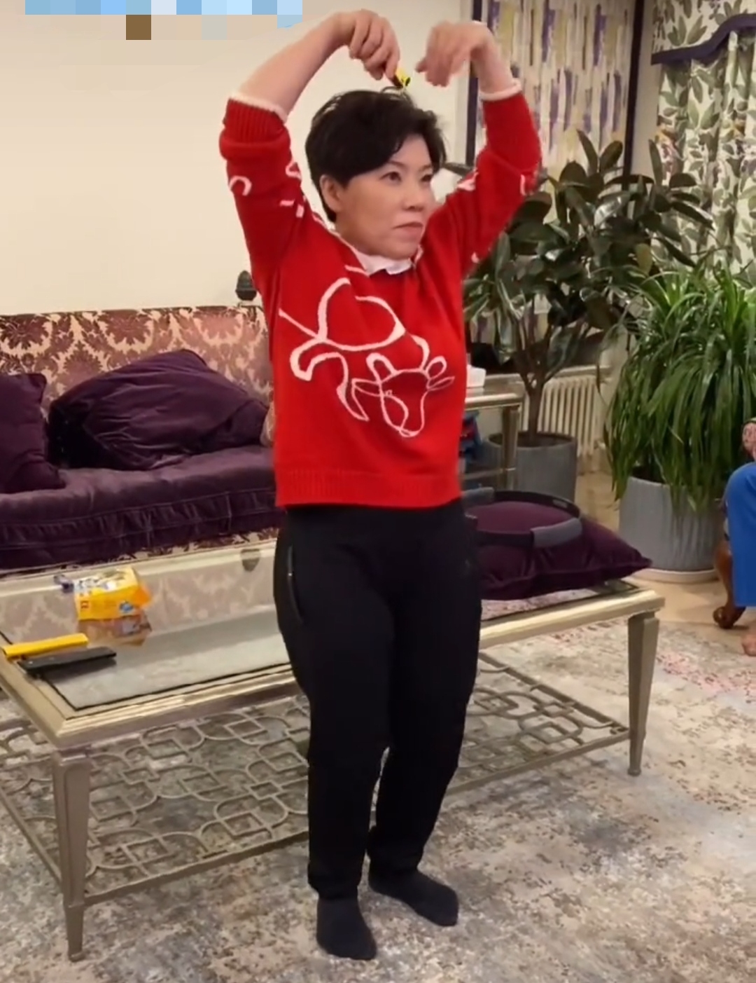 48岁邓亚萍晒舞蹈视频,表情严肃肢体不协调,身形臃肿老态十足