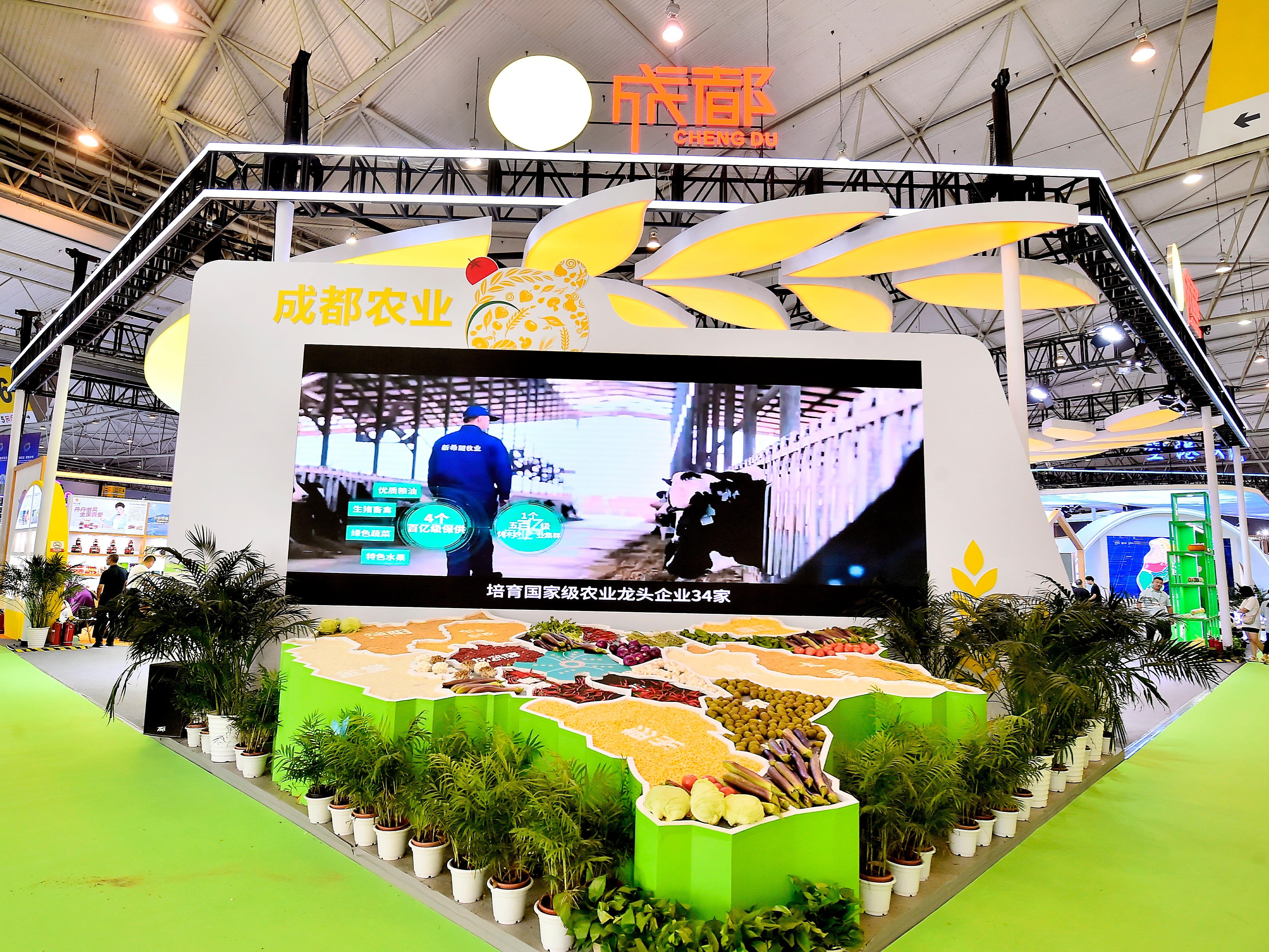 "川字号"农产品集合开会 第十届四川农业博览会·成都国际都市现代
