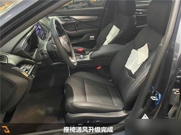广州改装凯迪拉克ct5座椅通风 ct5升级座椅通风功能