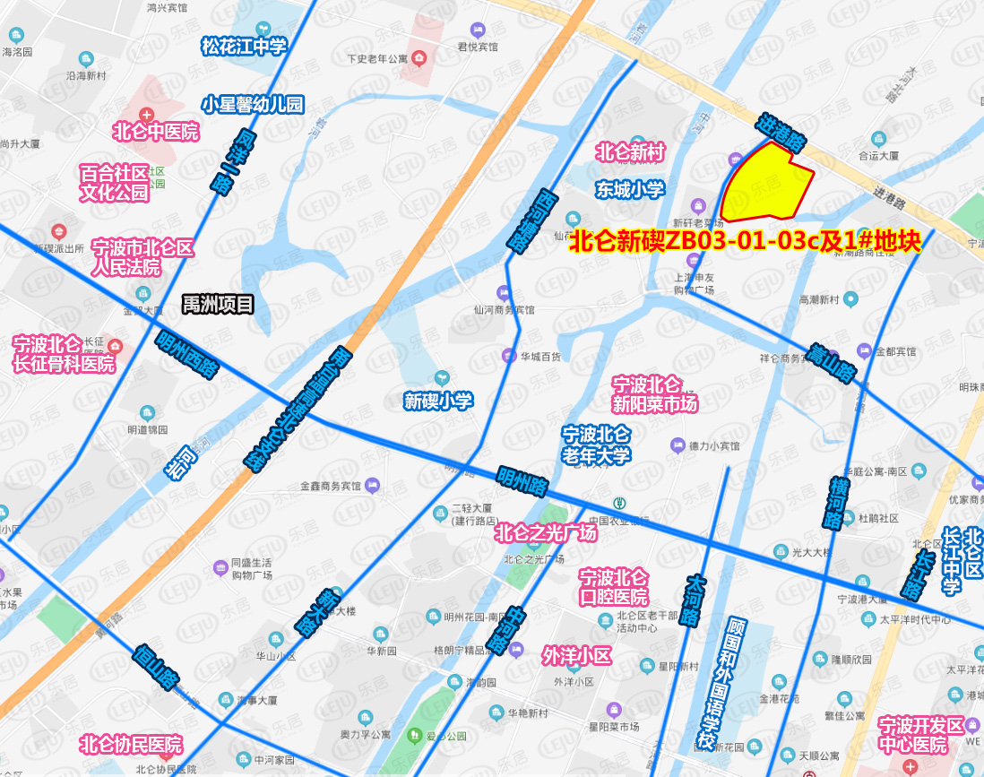 北仑新碶街道地图图片