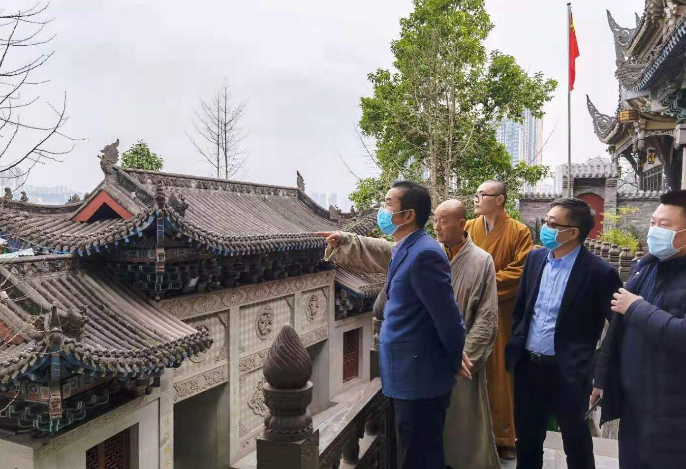 市民族宗教委党组书记李中武督查宗教活动场所疫情防控和春节期间安全