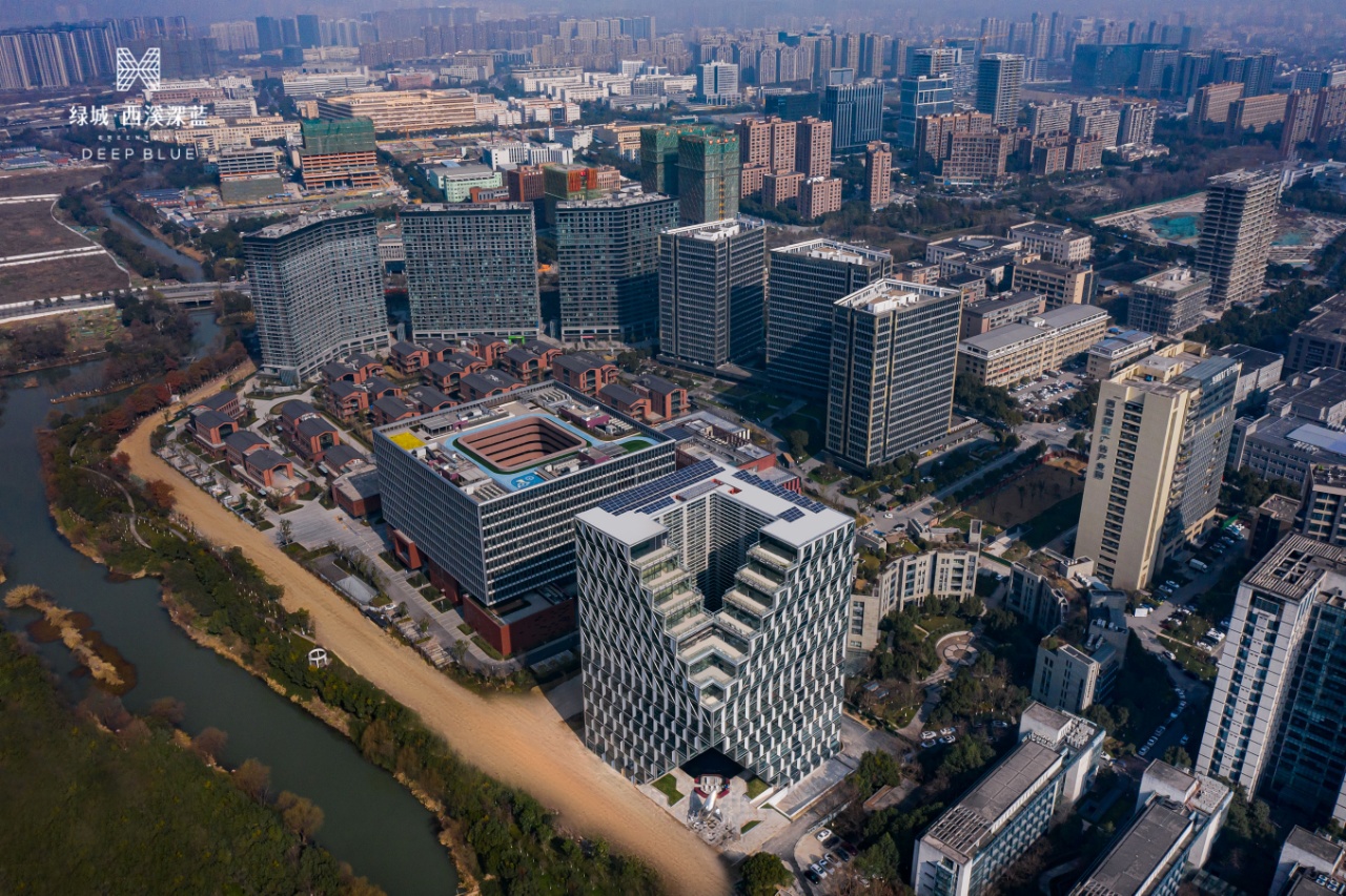杭州西湖区"绿城西溪深蓝"最新的楼盘情况以及周边配套!