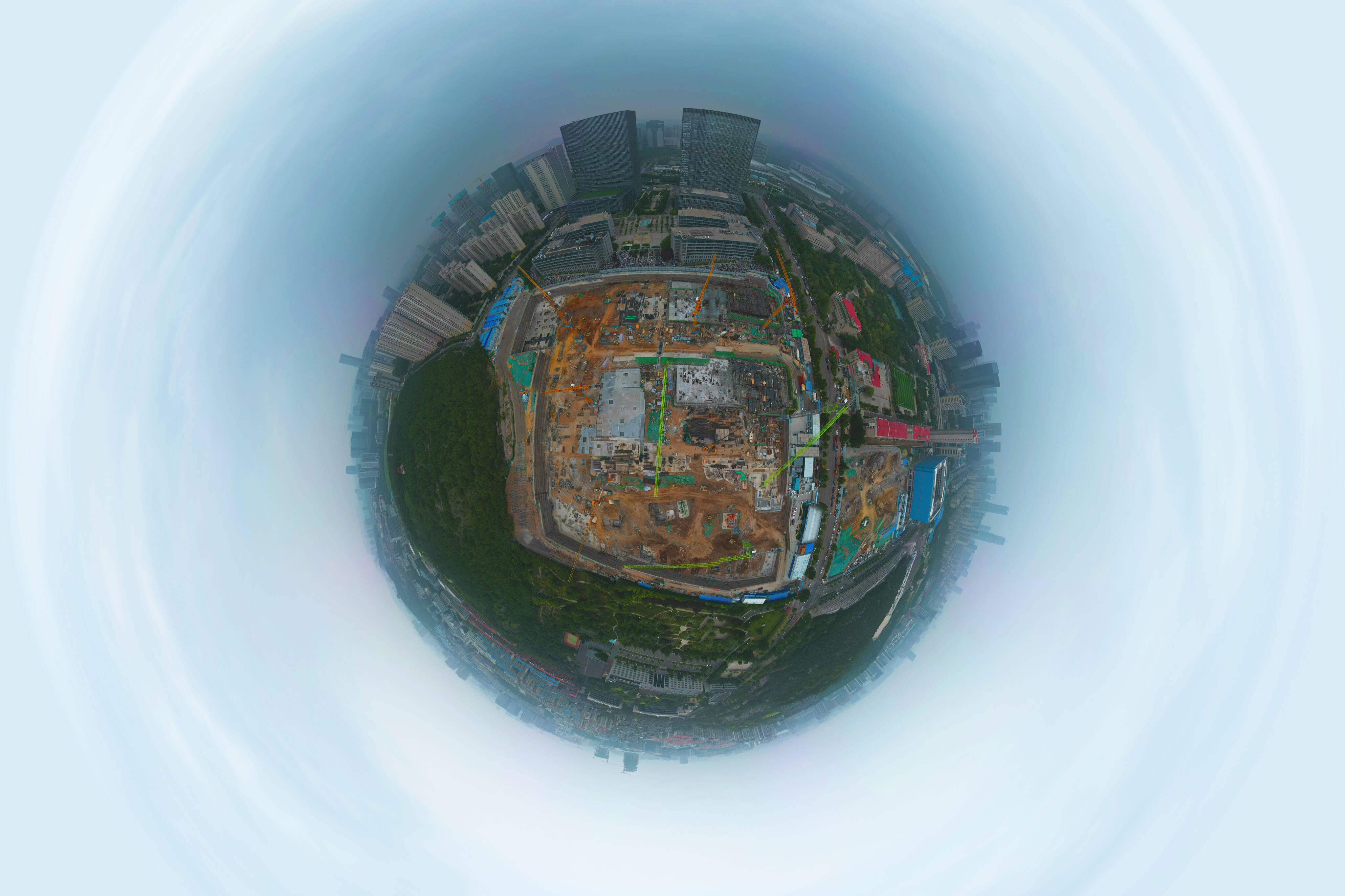 记者航拍带你看 算谷浪潮科技园项目建设新进展