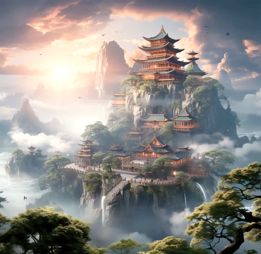 主角修炼地仙法建洞天福地的