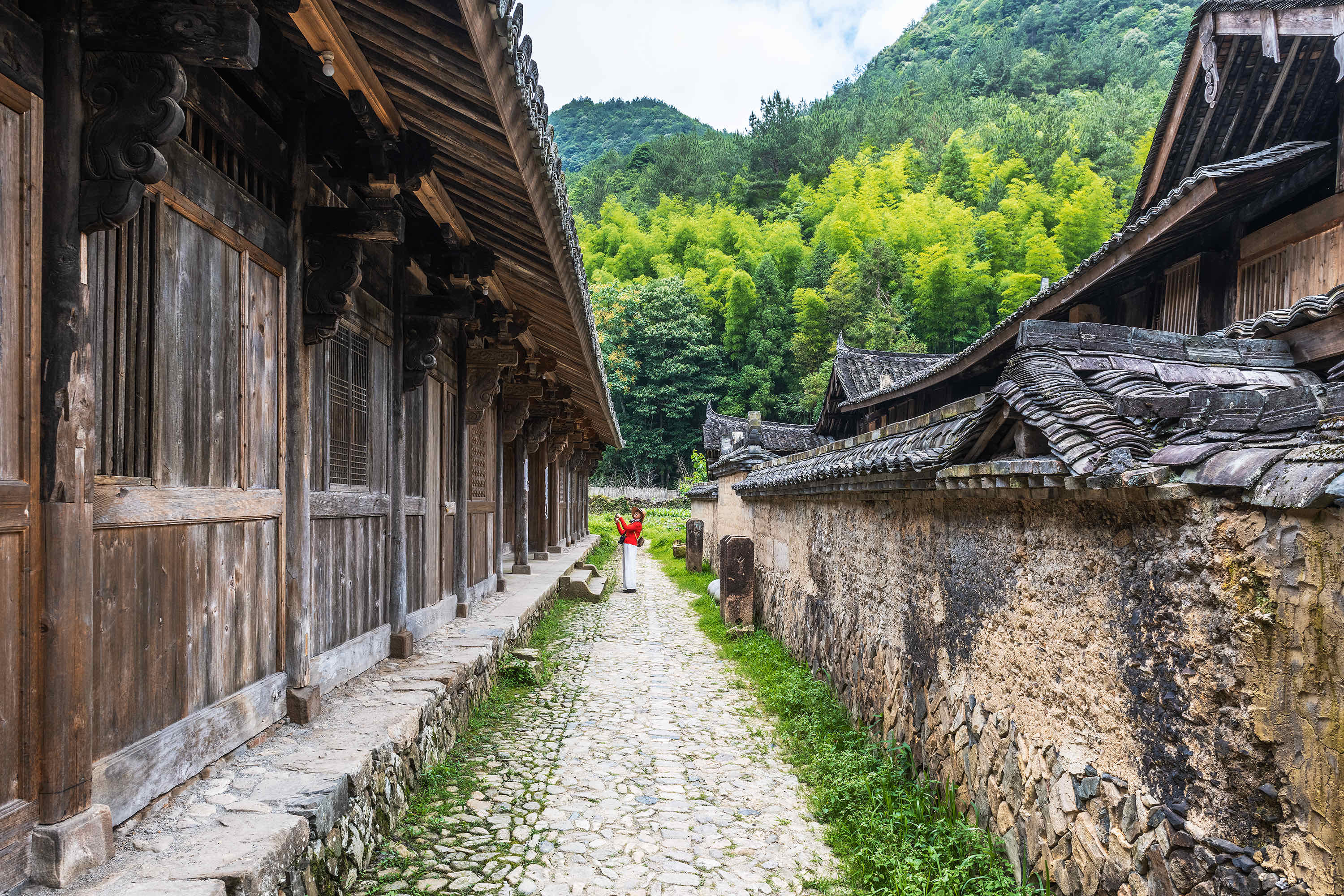 泰顺圆州古村落图片