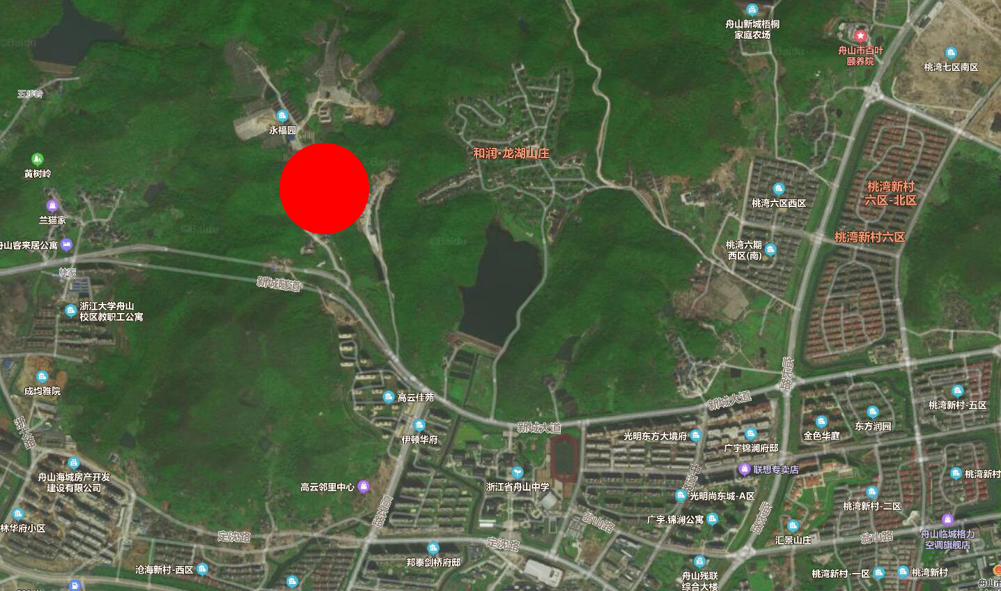 舟山临城中湾地区有新规划出炉 这个区域将建殡仪馆