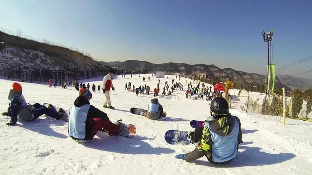 正定园博园滑雪场图片