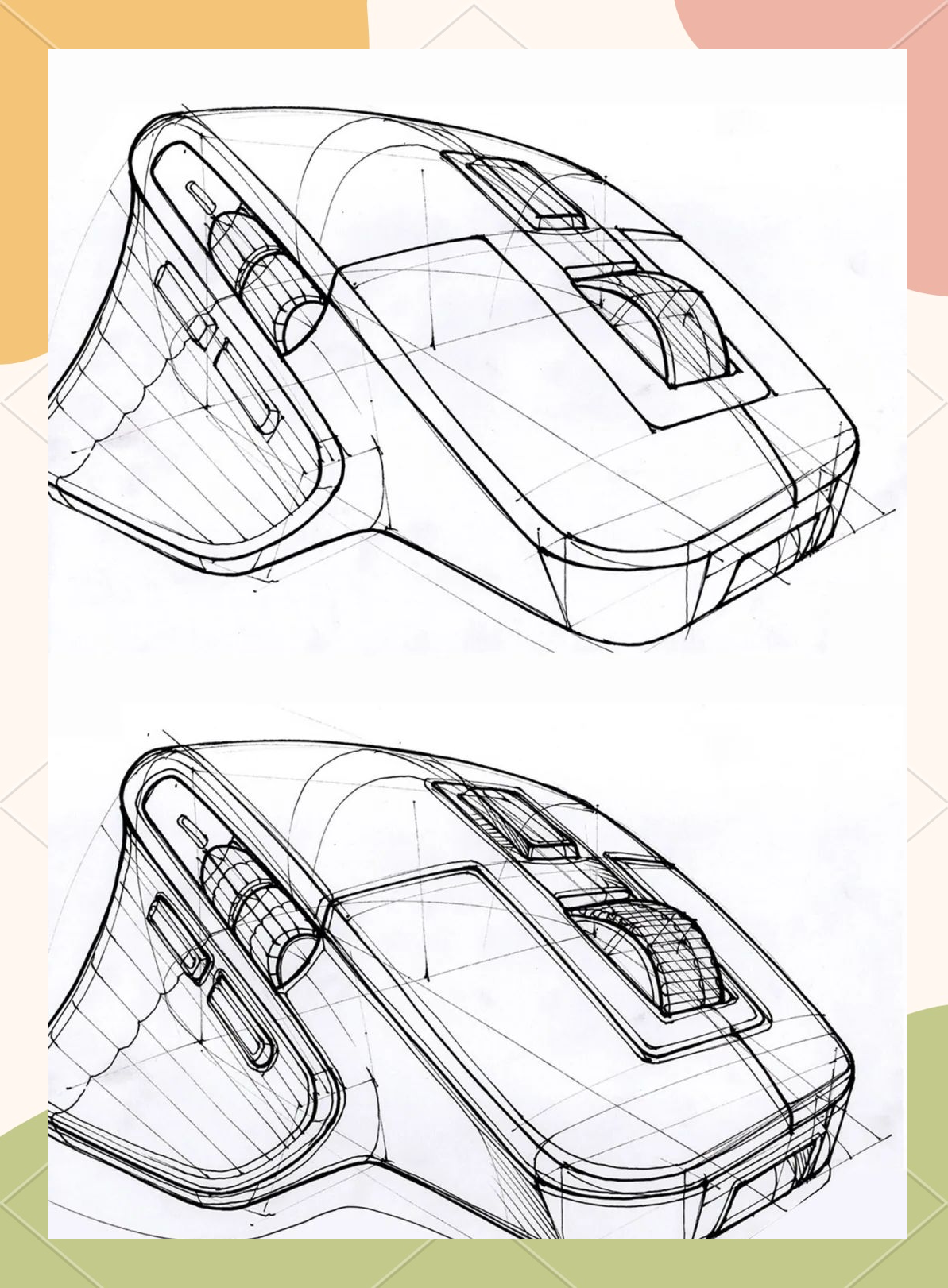 「工设考研手绘指南」掌握鼠标绘制技巧,轻松完成作品!