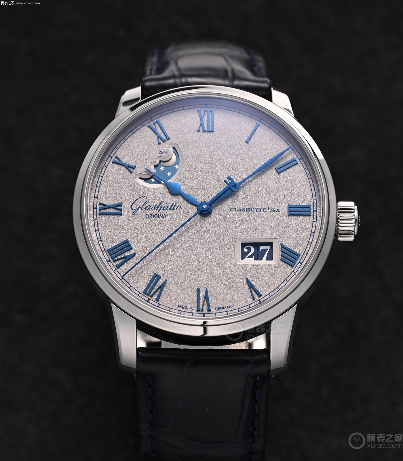 公价8万,格拉苏蒂原创2024款议员,钢表竟有"铂金表"的神韵