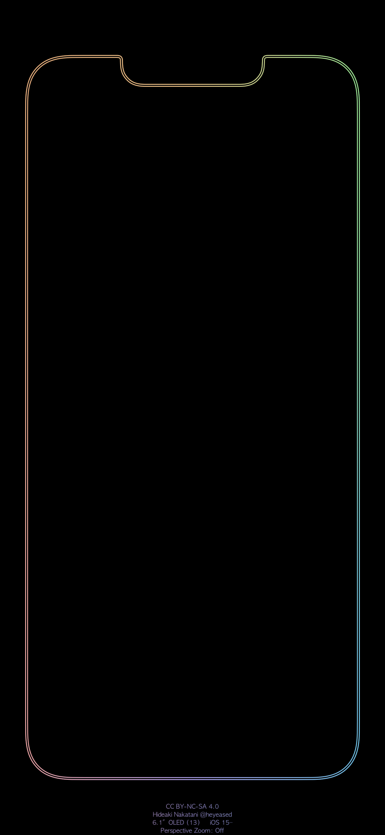 多彩壁纸677期|iphone13系列专用壁纸 个性边框壁纸