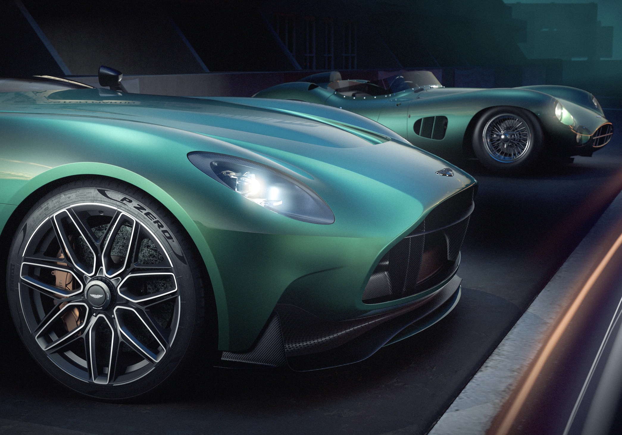 英伦风情的超级跑车,配敞篷车身 中置双出排气,705马力3.4s破百