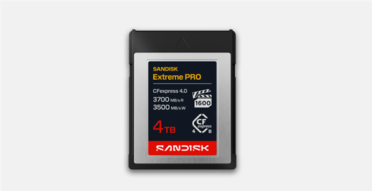 一张存储卡卖到12000元！闪迪CFexpress 4.0发布：3700MB/s读写+最高4TB容量