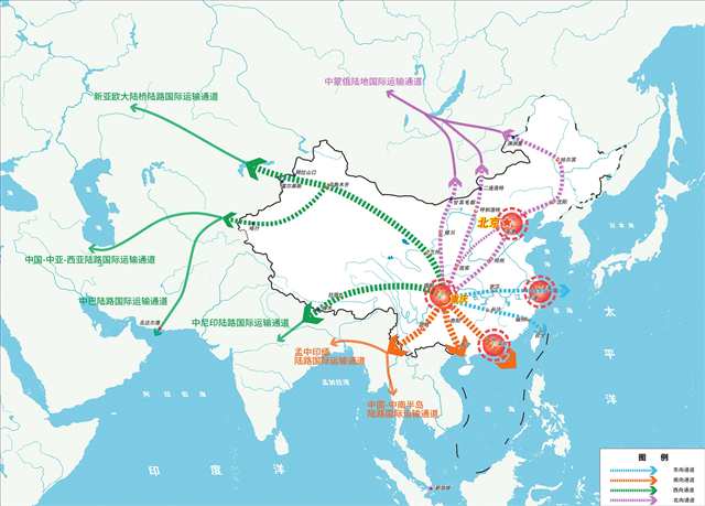 对接国家六大经济走廊 重庆将打造10条对外综合运输大通道