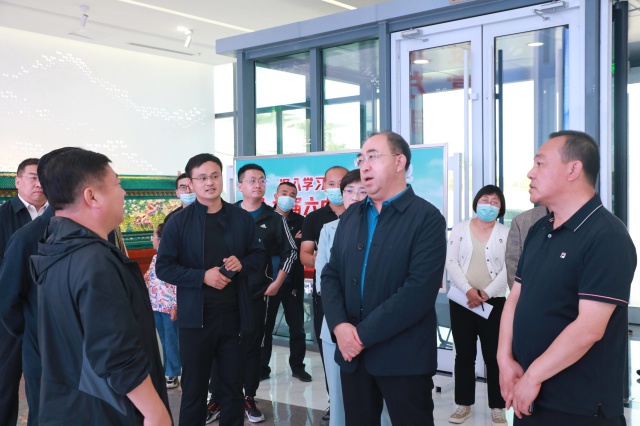 李润军在怀仁调研全省乡村e镇工作现场会准备情况