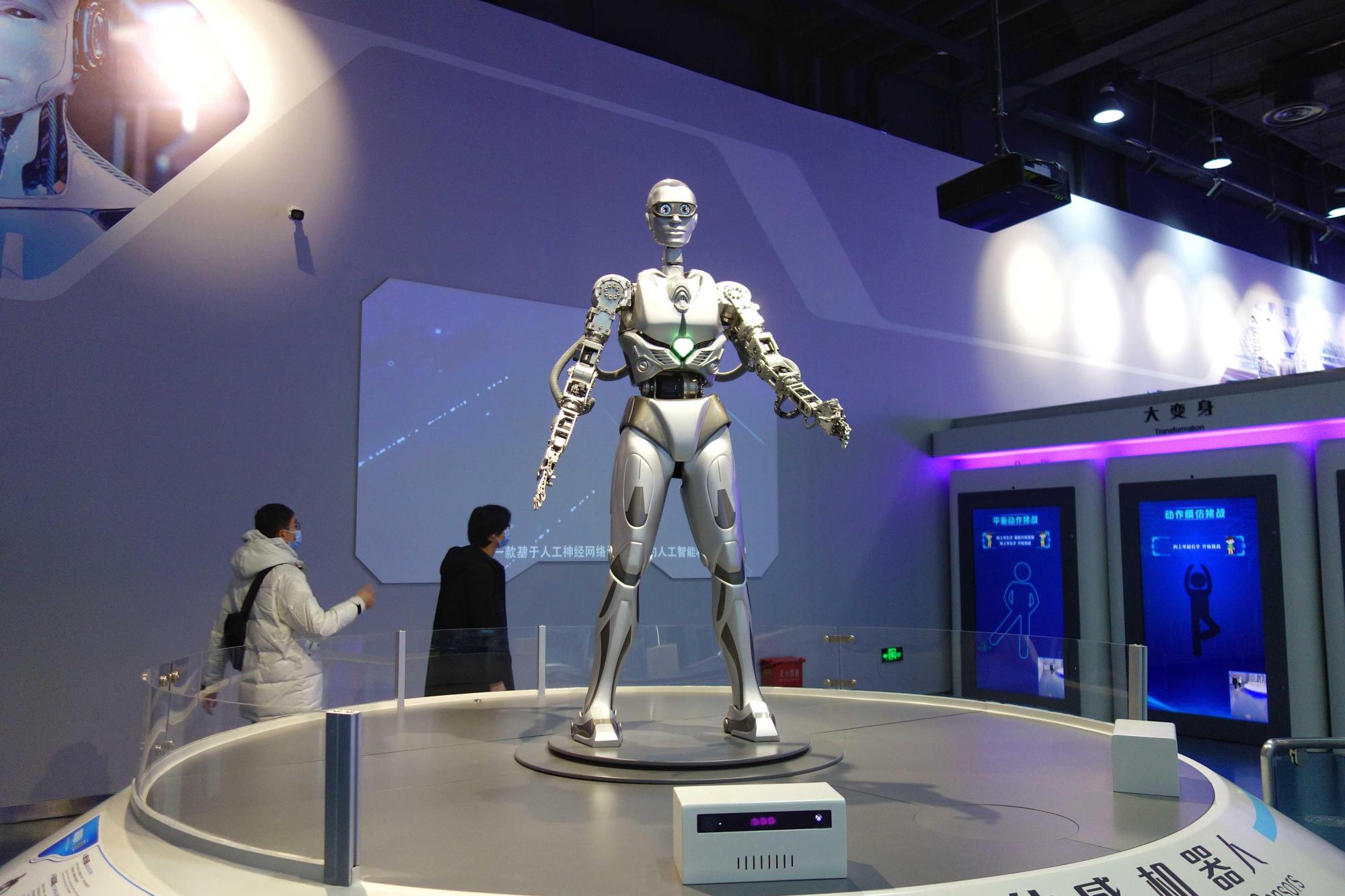 "智能"展厅亮相中国科技馆