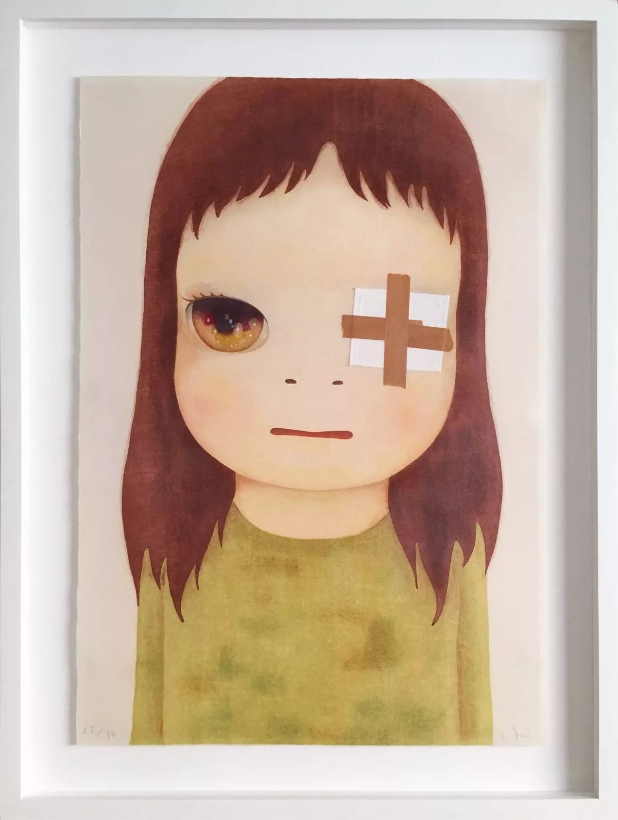 火遍世界的日本"大头娃娃":奈良美智漫画作品赏